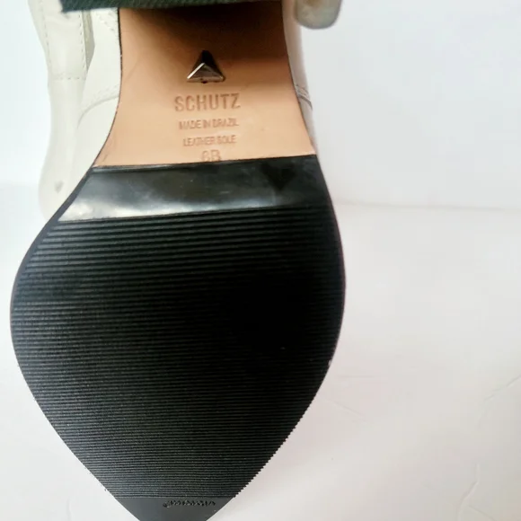 SCHUTZ  LACE-UPHEELED BOOT  LEATHER - Picture 5 of 7